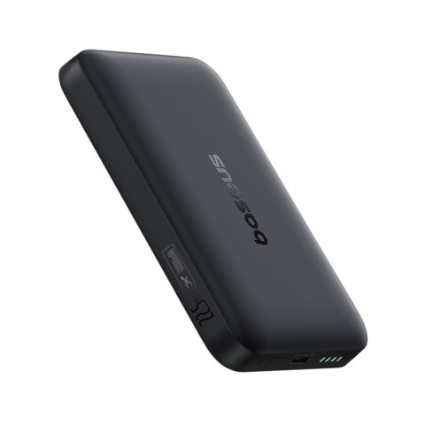 Powerbank 10000mAh 22.5W z kablem USB-C EnerFill FM11 Ultra-Mini MagSafe - czarny