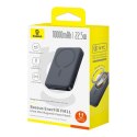 Powerbank 10000mAh 22.5W z kablem USB-C EnerFill FM11 Ultra-Mini MagSafe - czarny