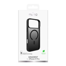 Etui case pokrowiec na iPhone 17 Pro TPU Gradient MagSafe - czarne