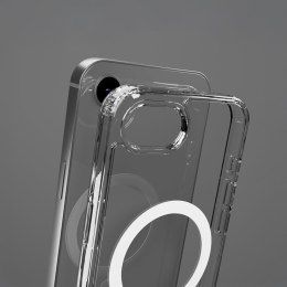 Etui ochronne case do iPhone 16e Extreme Mag D3O MagSafe - przezroczyste