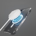 Etui ochronne case do iPhone 16e Extreme Mag D3O MagSafe - przezroczyste
