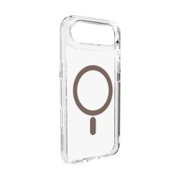Etui plecki case na iPhone 17 Air TPU PC Lite Mag MagSafe - przezroczyste brązowy pierścień