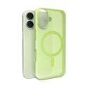 Etui silikonowe na iPhone 17 Daylight Magsafe - półprzezroczyste zielone
