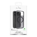 Etui silikonowe na iPhone 17 Pro Max Daylight Magsafe - półprzezroczyste czarne