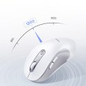 Mysz bezprzewodowa ergonomiczna USB 2.4GHz F02 - biała