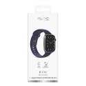 Pasek silikonowy na Apple Watch 44/45/46/49mm Icon - granatowy