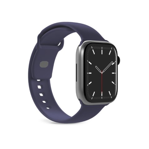 Pasek silikonowy na Apple Watch 44/45/46/49mm Icon - granatowy