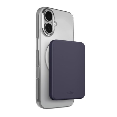 Powerbank magnetyczny ultracienki 4200mAh USB-C MagSafe - szary