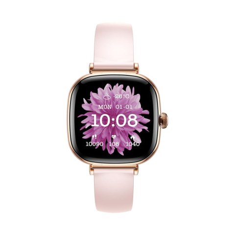 Smartwatch Starlight JR-FS1 z odbieraniem połączeń 2 paski - złoty