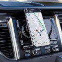Uchwyt samochodowy z ładowarką bezprzewodową przyssawką do smartfona MagSafe 15W