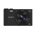 Sony Cyber-shot DSC-WX350 Compact camera, 18.2 MP, Optical zoom 20 x, Digital zoom 40 x, Image stabilizer, ISO 12800, Display di