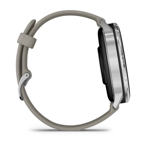 Zegarek Garmin Venu 4, 45mm AMOLED Silver Grey
