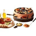 Emerio PO-113255.4 grill raclette 1500 W Czarny, Brązowy