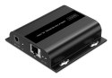 Dodatkowy odbiornik do DS-55353, przedłużacz (extender) po skrętce kat.6 HDMI 4K/60Hz przez IP 1G lub do 120m/200m z PoE