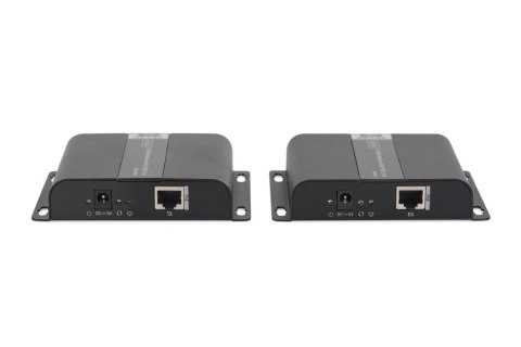 Extender HDMI IP/Cat.5/6/7 120m 4K 30Hz UHD PoEHDCP 1.4 IR audio (zestaw)