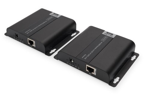 Extender HDMI IP/Cat.5/6/7 120m 4K 30Hz UHD PoEHDCP 1.4 IR audio (zestaw)