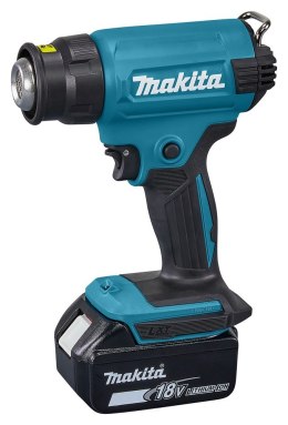 Makita DHG180Z Akumulatorowa opalarka 18V, 550°C, 220l/min, zestaw 4 dysz