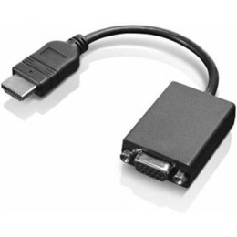 Adapter wideo Lenovo | 15-pinowy HD D-Sub (HD-15) | żeński | 19-pinowy HDMI typ A | męski | 0,2 m