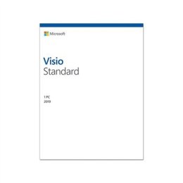Microsoft D86-05822 Visio Std 2019 ESD, Multilingual