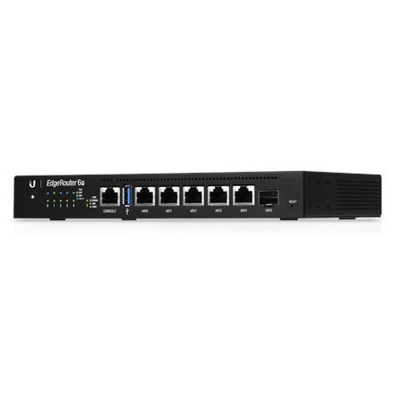 Ubiquiti EdgeRouter 6P Porty Ethernet (RJ-45), 4-rdzeniowy MIPS64 Ubiquiti | EdgeRouter 6P | Zarządzany | Desktop | Porty 1 Gbps