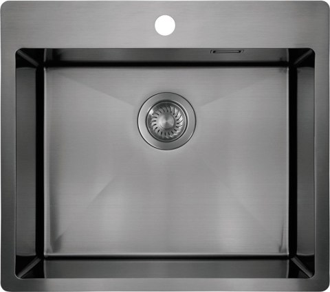 Zlewozmywak stalowy 1-komorowy