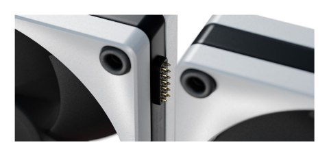 Cooler HYTE THICC FP12 12cm Czarno-Biały 3szt.