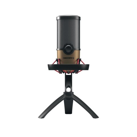 Mikrofon stołowy CHERRY UM 9.0 PRO RGB Czarny, Miedziany