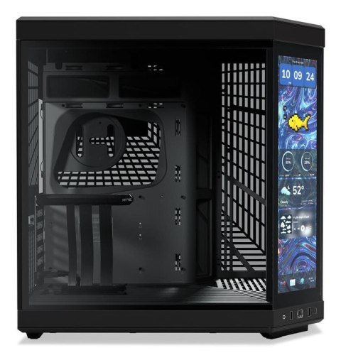 Obudowa Hyte Y70 Midi Tower Touch Infinite - Pitch Black
