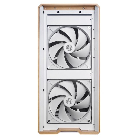 Obudowa PC Lian Li Lancool 217, Midi-Tower, ATX, szkło hartowane - biały