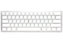 Mini klawiatura gamingowa Ducky One 3 Aura White USB QWERTY Amerykański międzynarodowy Biały