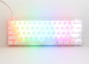 Klawiatura gamingowa Ducky One 3 Aura MINI Biała, RGB LED - MX-Silent-Red