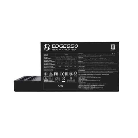 Lian Li EG0850 moduł zasilaczy 850 W 20-pin ATX SFX Czarny