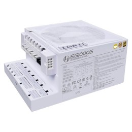 Zasilacz Lian Li EDGE GOLD 1000 80 PLUS Gold Netzteil, PCIe 5.1, ATX 3.1 - 1.000 Watt, weiß, inkl. USB-Hub