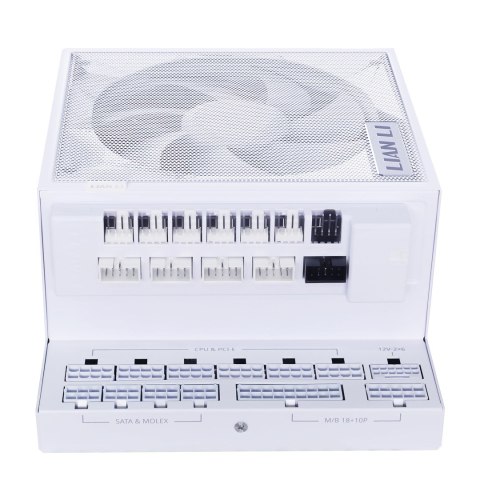 Zasilacz Lian Li EDGE GOLD 1000 80 PLUS Gold Netzteil, PCIe 5.1, ATX 3.1 - 1.000 Watt, weiß, inkl. USB-Hub