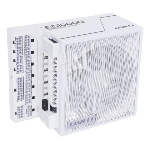 Zasilacz Lian Li EDGE GOLD 1000 80 PLUS Gold Netzteil, PCIe 5.1, ATX 3.1 - 1.000 Watt, weiß, inkl. USB-Hub