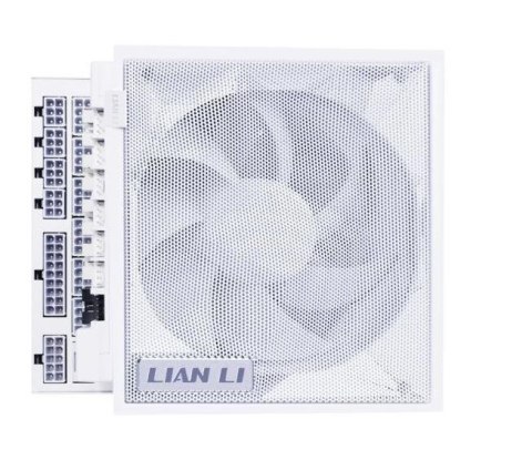 Zasilacz Lian Li EDGE GOLD 1000 80 PLUS Gold Netzteil, PCIe 5.1, ATX 3.1 - 1.000 Watt, weiß, inkl. USB-Hub