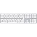 Apple | Klawiatura Magic Keyboard z klawiaturą numeryczną | Standardowa | Bezprzewodowa | PL/RU