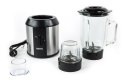 Blender Camry Black/Stainless steel, 1500 W, Glass, 1.3 L, Ice crushing, Mill,