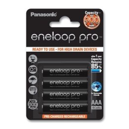 Panasonic eneloop AAA/HR03, 900 mAh, Rechargeable Batteries Ni-MH, 4 pc(s)