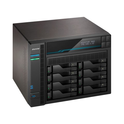 Asustor AS6508T NAS Tower Intel Atom® C3538 8 GB DDR4 0 TB ADM Czarny