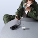 Powerbank Bipow 2 10000mah 20W z wyświetlaczem wbudowanym kablem USB-C - czarny