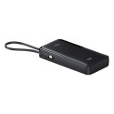 Powerbank Bipow 2 20000mah 20W z wyświetlaczem wbudowanym kablem USB-C - czarny