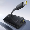 Powerbank Bipow 2 20000mah 20W z wyświetlaczem wbudowanym kablem USB-C - czarny