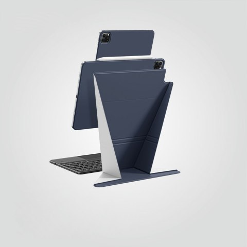Etui ochronne z podstawką na iPad Air M3 13'' - niebieskie
