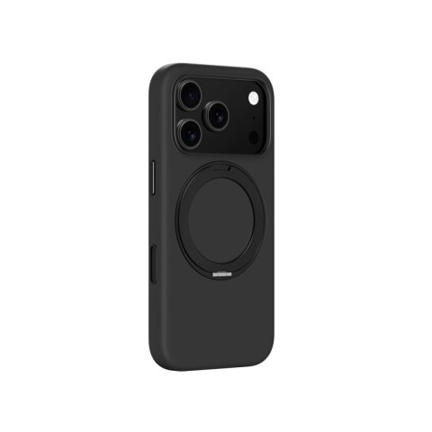 Etui pokrowiec na iPhone 17 Pro Max z podstawką Cloudie - czarne