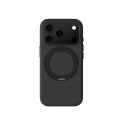 Etui pokrowiec na iPhone 17 Pro z podstawką Cloudie - czarne