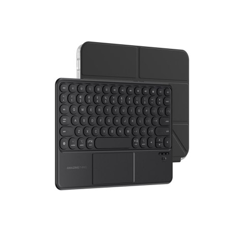 Etui pokrowiec z klawiaturą touchpadem na iPad Air M3 13'' - czarne