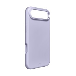 Etui silikonowe na iPhone 17 Air z ochrona aparatu aluminiowymi przyciskami MagSafe - lawendowe