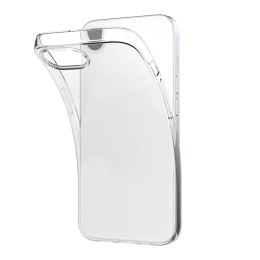 Etui silikonowe pokrowiec do iPhone 16 - przezroczyste