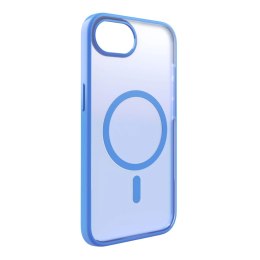 Etui silikonowe pokrowiec do iPhone 16e Gradient MagSafe - niebieskie